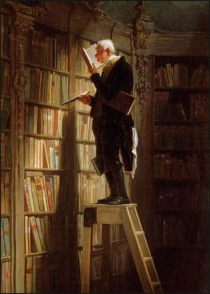The Bookworm, Carl Spitzweg