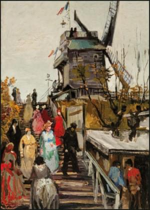 The Blute-Fin Mill, Vincent van Gogh, Museum de Fundatie