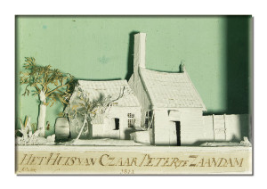 Koelkastmagneet: Czaar Peterhuisje, Zaans Museum