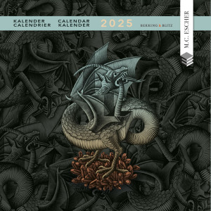 M.C. Escher mini maandkalender 2025