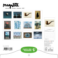 Magritte mini maandkalender 2025