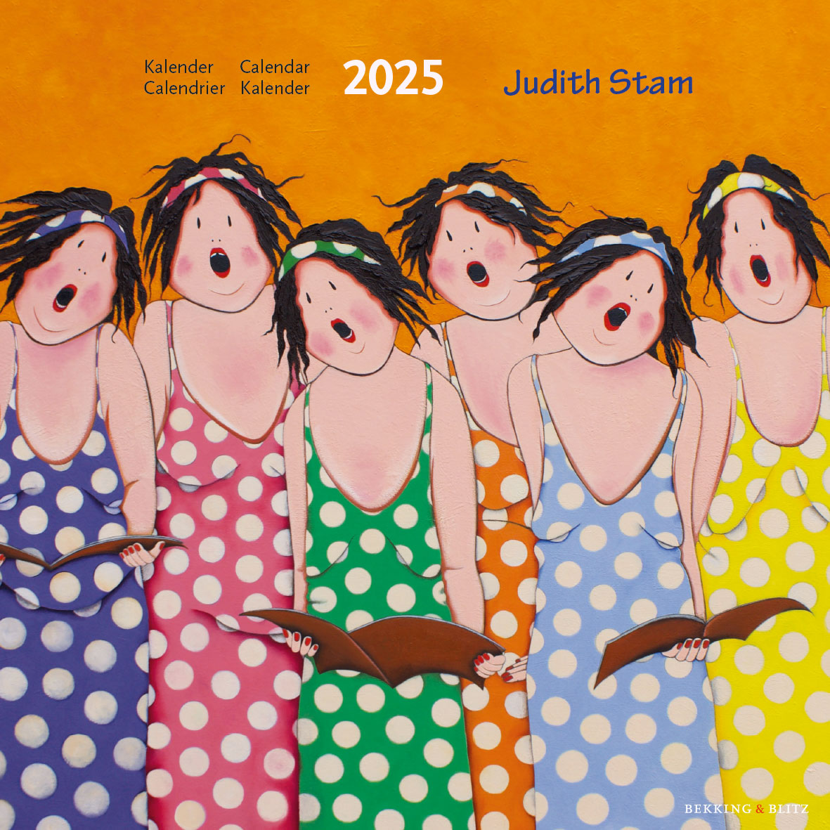 Buy Judith Stam monthly calendar 2025 | Bekking & Blitz