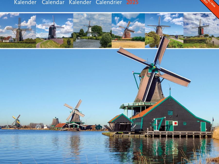 Buy Windmills monthly calendar 2025 | Bekking & Blitz
