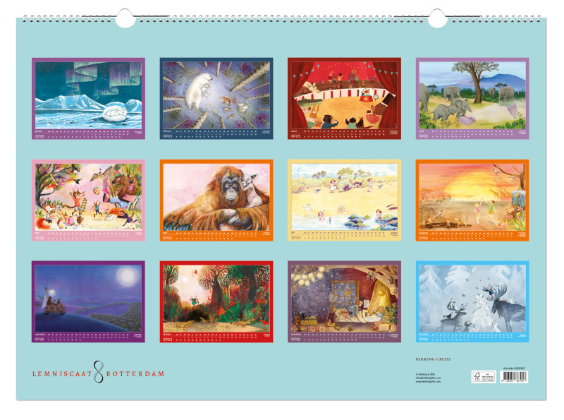 Lemniscaat kalender 2025 kopen Bekking & Blitz