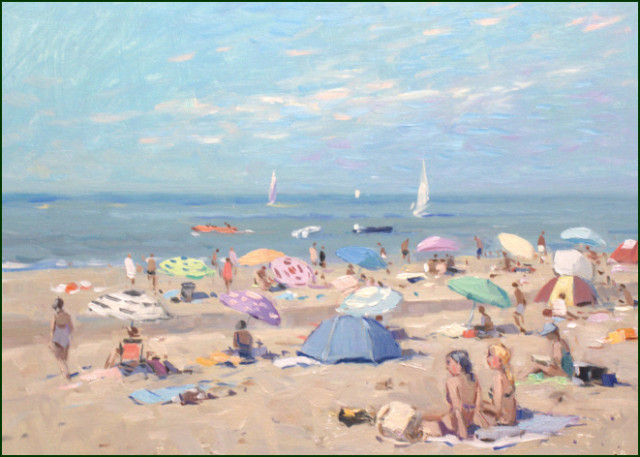 Strandplezier, Niek van der Plas
