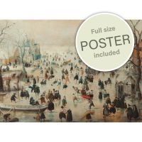 Puzzel (1.000 stukjes): Avercamp, Rijksmuseum