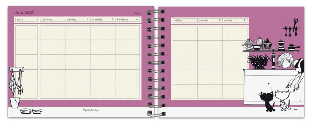 Fiep Westendorp familie weekagenda 2026