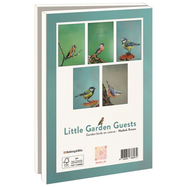 Kaartenmapje met env, groot: Little Garden Guests, Nadieh Kroon