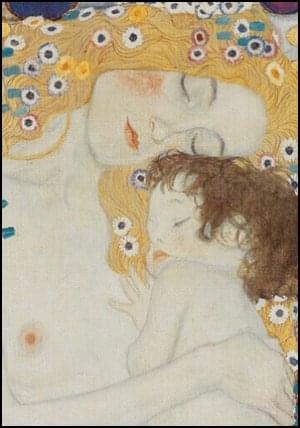 The three ages of woman, Gustav Klimt