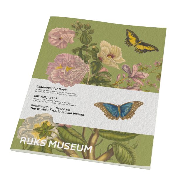 Cadeaupapier: Maria Sibylla Merian, Rijksmuseum Amsterdam