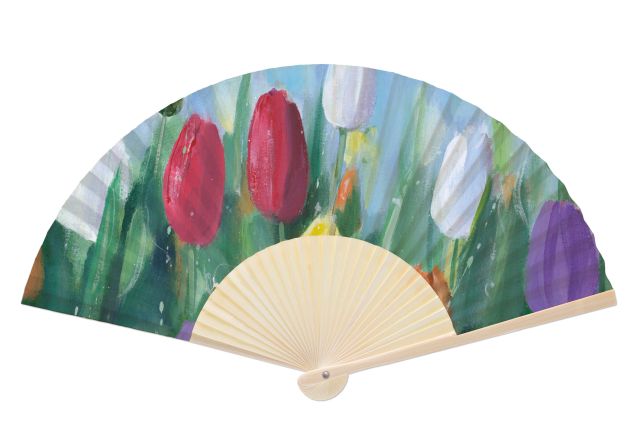 Handwaaier: Tulipfields, Sietse Wiersma