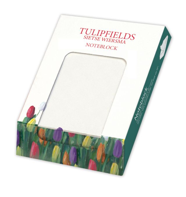 Memo blocnote: Tulipfields, Sietse Wiersma