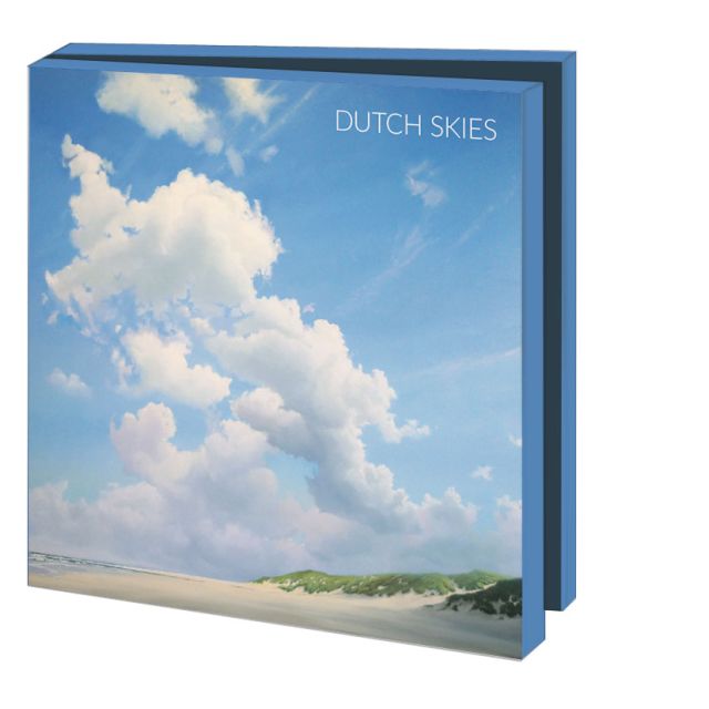 Kaartenmapje met env, vierkant:Dutch skies