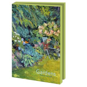 Kaartenmapje met env, groot: Gardens, Piet van de Hoef