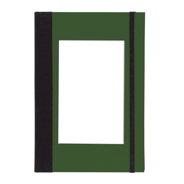 Passepartout notebook, staand / portrait / hoch