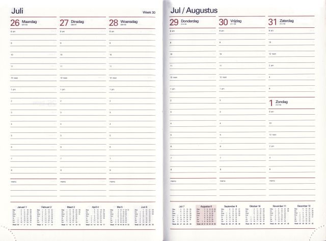 Combi agenda groot week 2027