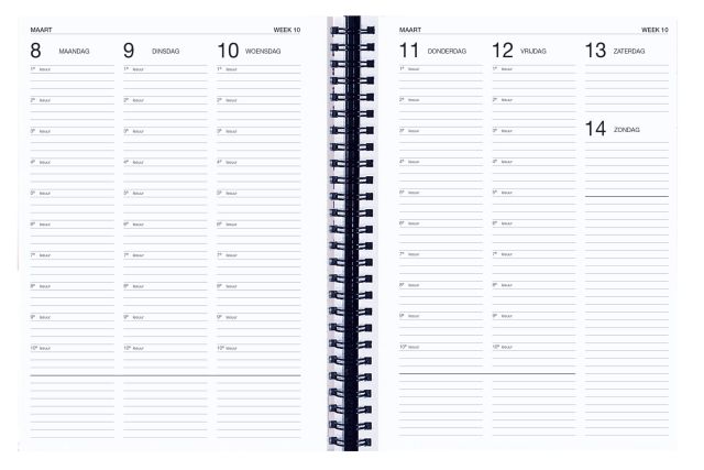 Artemis A5 Docentenagenda 2026-2027