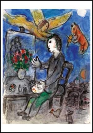 The inspiration of the artist, Marc Chagall