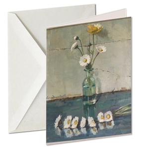 Flesje met madeliefjes, Lucie van Dam van Isselt