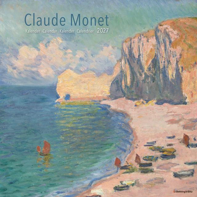 Claude Monet maandkalender 2027
