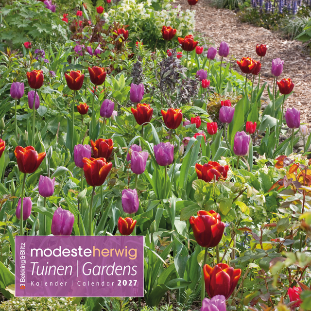 Tuinen - Gardens, Modeste Herwig maandkalender 2027