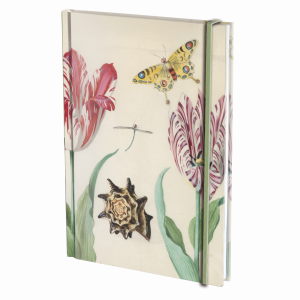 Notitieboek A5, harde kaft: Twee Tulpen een schelp, Jacob Marrel, Rijksmuseum