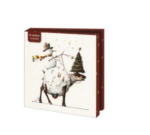 Kaartenmapje met env, vierkant: Kerst, Redmer Hoekstra