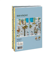 Kaartenmapje met env, groot: Winter in the forest, Christian Kaempf