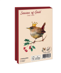 Kaartenmapje met env, klein: Season of Gold, Gea Valk