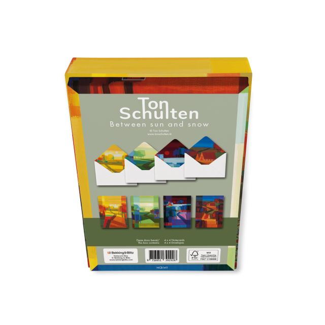 Notecard box: Between Sun and Snow, Ton Schulten