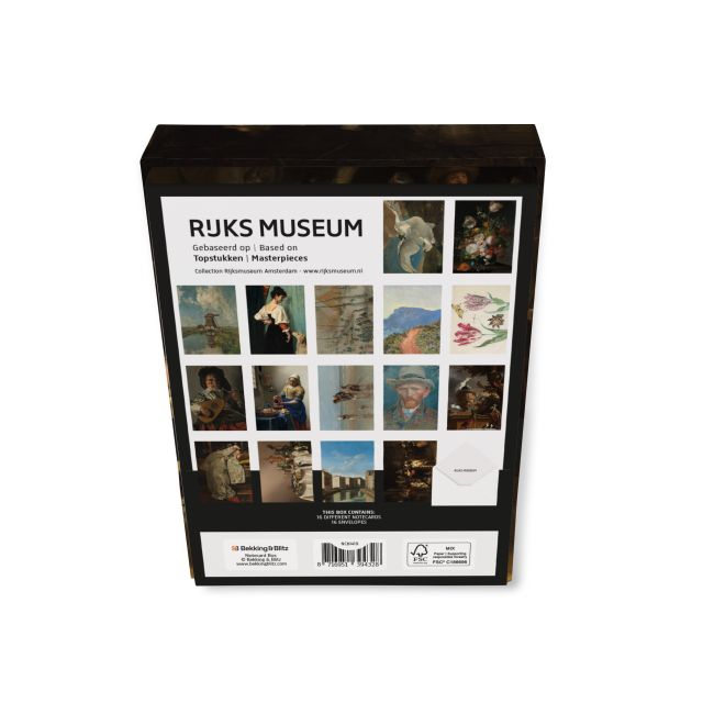Notecard box: Topstukken, Rijksmuseum