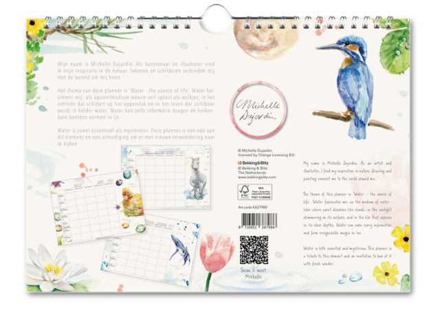 Michelle Dujardin, Animals, familie planner 2027