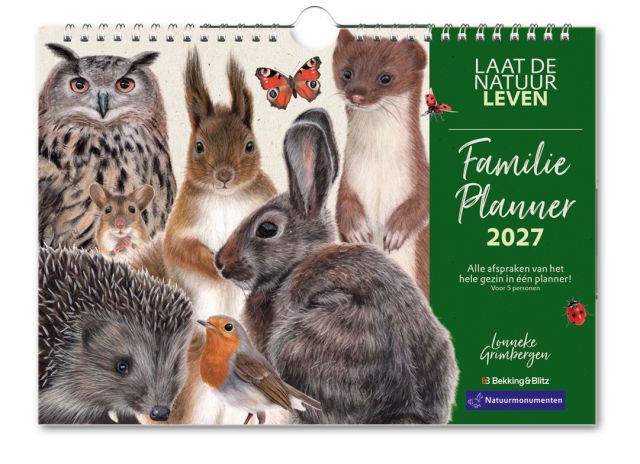 Natuurmonumenten familie planner 2027