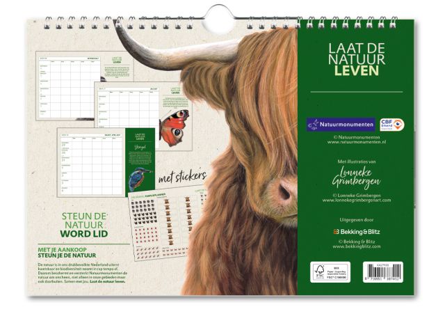 Natuurmonumenten familie planner 2027