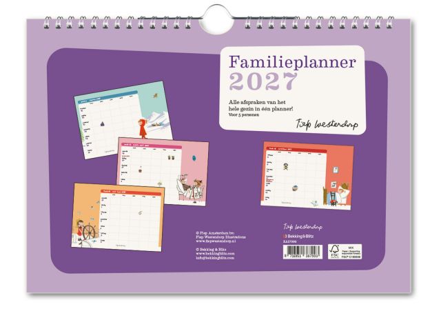 Fiep Westendorp familie planner 2027