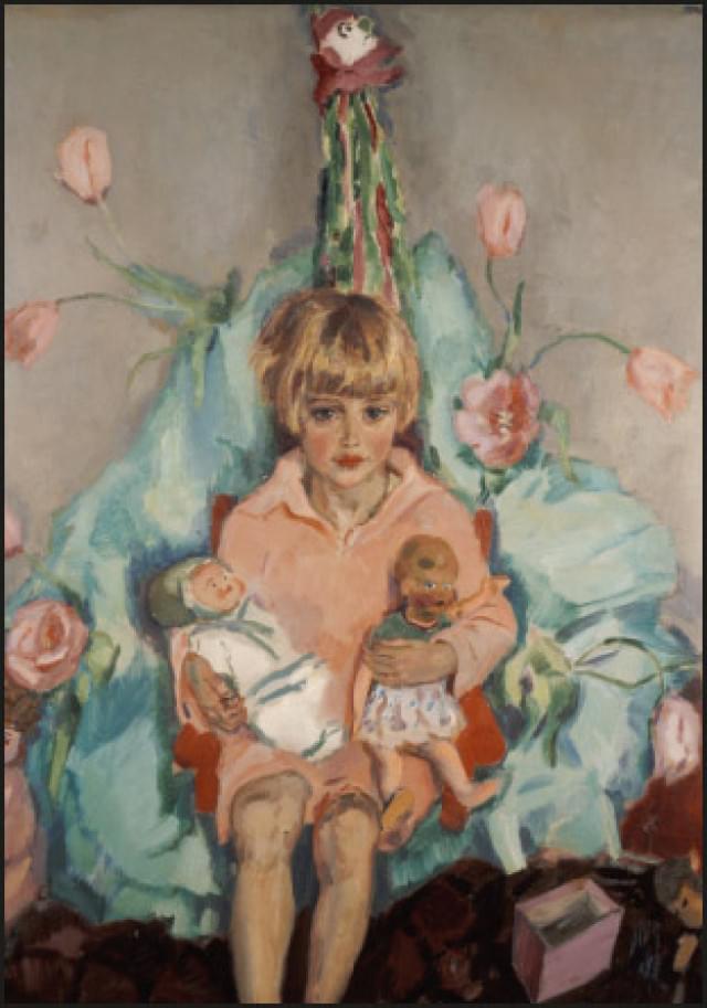 Liesje's birthday, Jan Sluijters