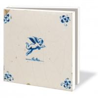 Kaartenmapje met env, vierkant: Angel Tiles, Ons' Lieve Heer Op Solder