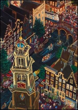 Stad bij nacht, Charlotte Dematons