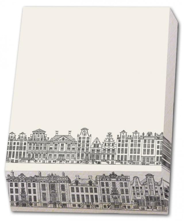 Memo blocnote: Canal Houses, Caspar Philips Jacobszoon