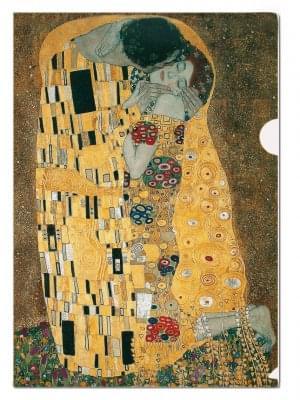 L-mapje A4 formaat: De Kus, Gustav Klimt
