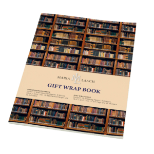 Cadeaupapier: Boeken, Die Klosterbibliothek, Maria Laach