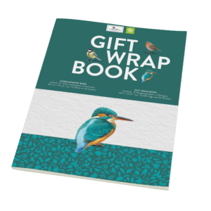 Cadeaupapier: Drie vogels, Elwin van der Kolk, Vogelbescherming Nederland