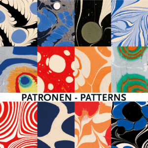 Cadeaupapier: Marble papers from the collection of the Kunstbibliothek