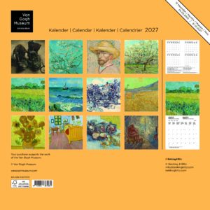 Van Gogh maandkalender 2027