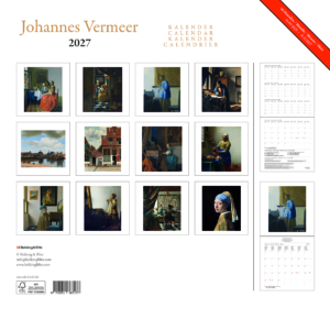 Vermeer maandkalender 2027