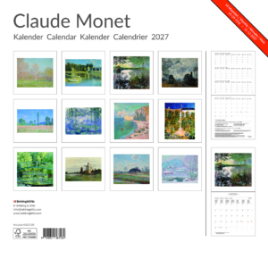 Claude Monet maandkalender 2027