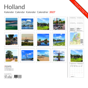 Holland maandkalender 2027