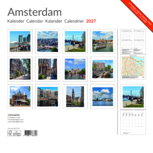 Amsterdam maandkalender 2027