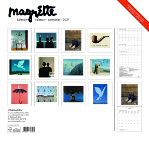Magritte maandkalender 2027