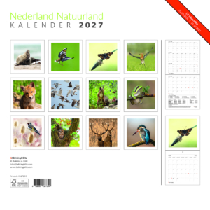 Nederland Natuurland maandkalender 2027